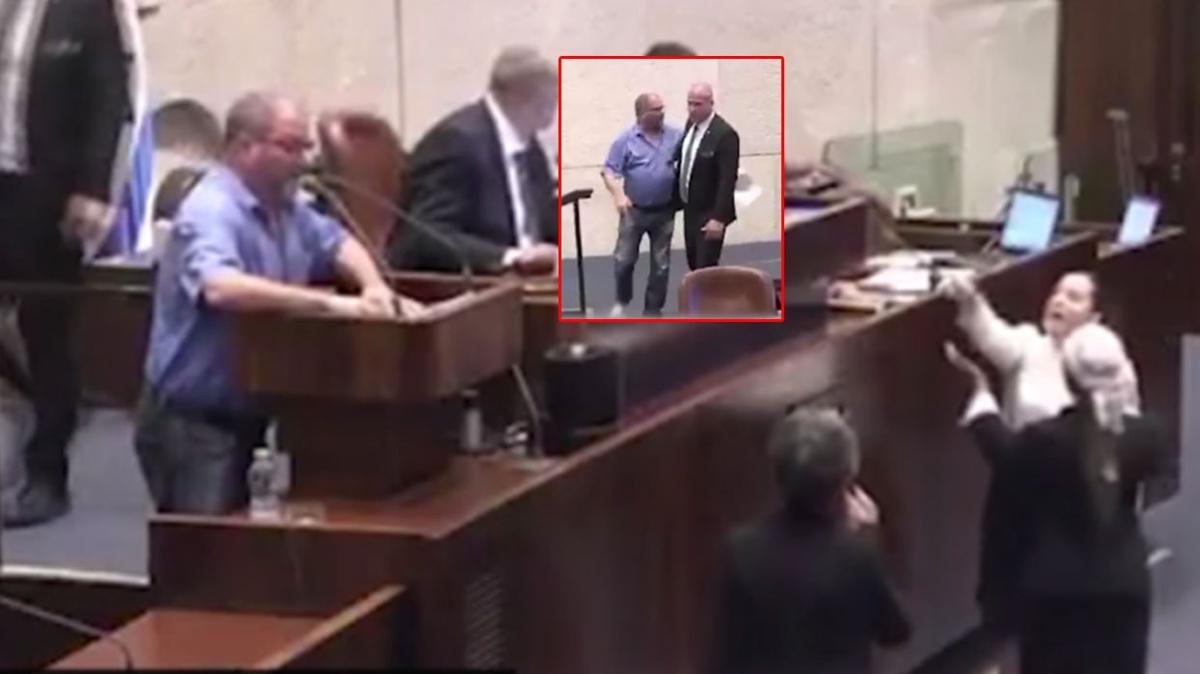 Netanyahu  soykrm sular  Ofer Cassif fotoraflar resimleri