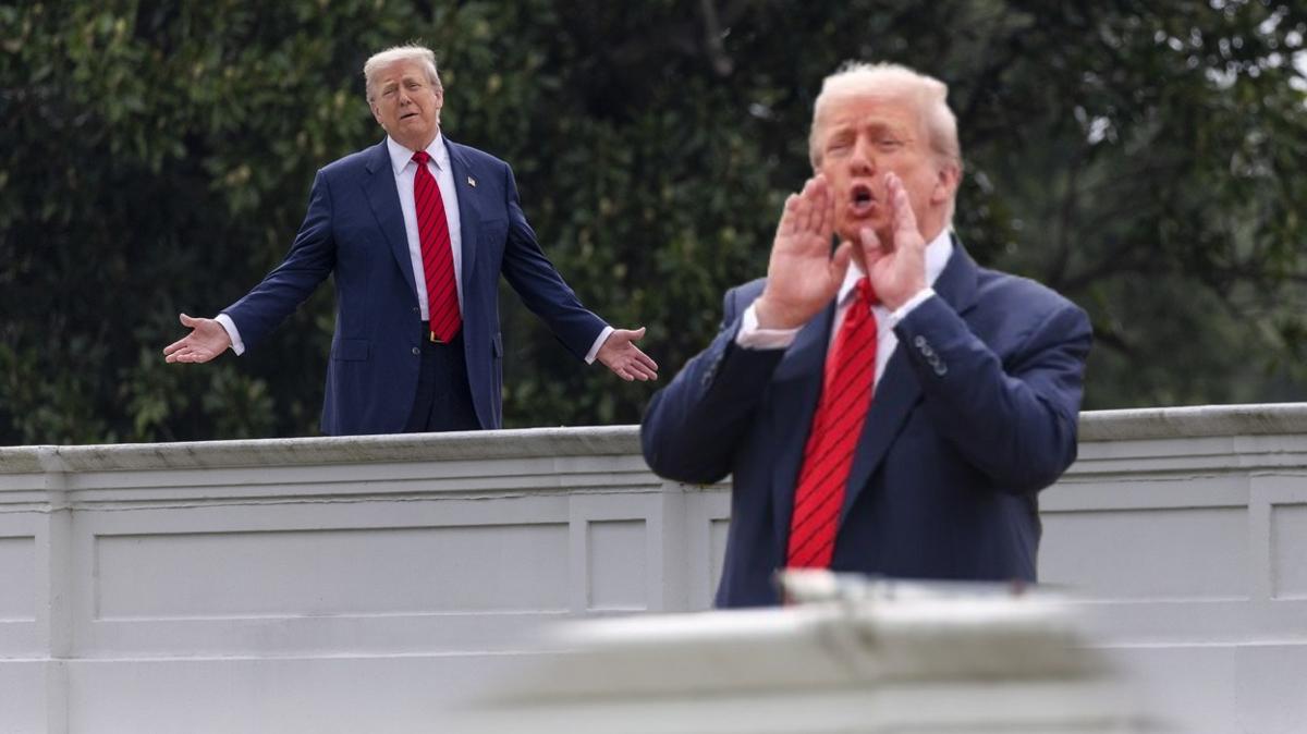 ABD trump beyaz saray fotoraflar resimleri