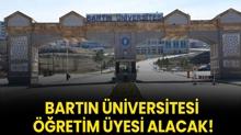 Bartn niversitesi retim yesi alacak!