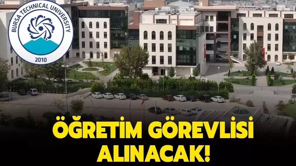 Bursa Teknik niversitesi retim yesi Alm Rektrlk lan fotoraflar resimleri