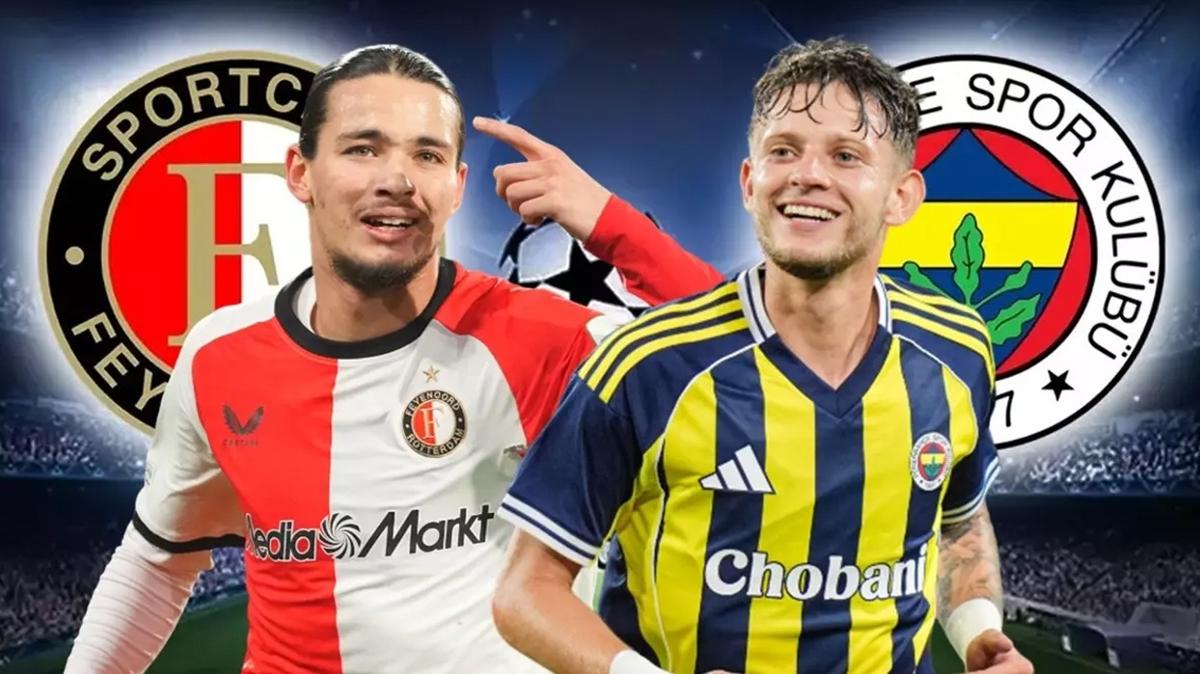 Feyenoord - Fenerbahe ma kadrosu Fenerbahe ilk 11leri Feyenoord Fenerbahe fotoraflar resimleri