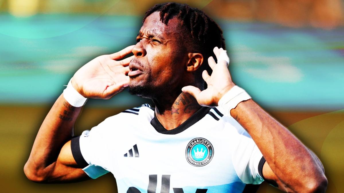 Wilfried Zaha Galatasaray Charlotte fotoraflar resimleri