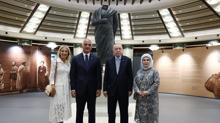 65 yl sonra tarihi adm: Marcus Aurelius Trkiye'de... Emine Erdoan'dan anlaml paylam
