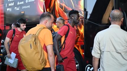 Galatasaray, kafilesi Gaziantep'e geldi