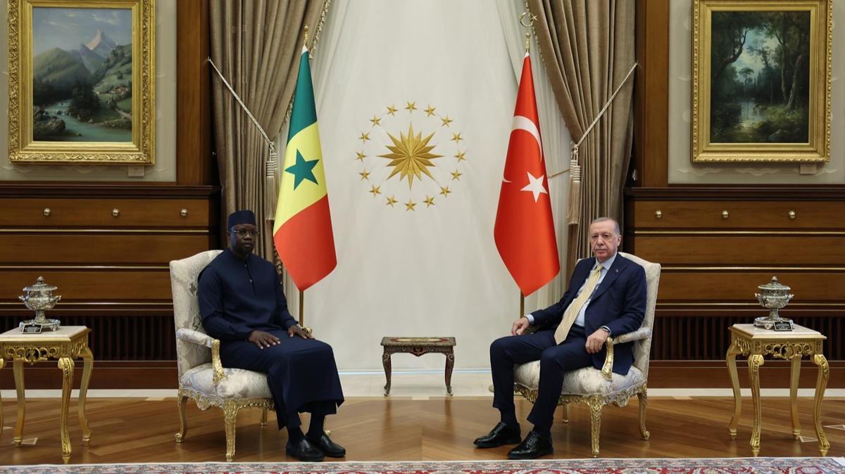 recep tayyip erdoan sonko senegal yemek fotoraflar resimleri