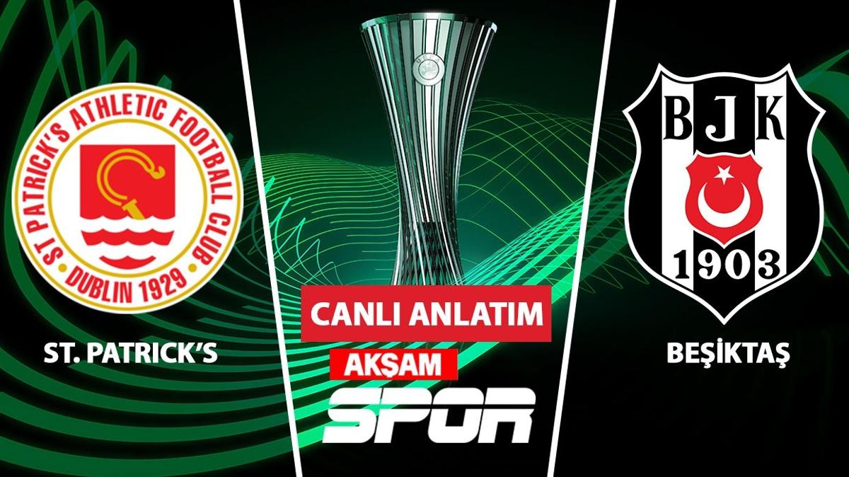 UEFA Konferans Ligi Beikta St Patricks fotoraflar resimleri