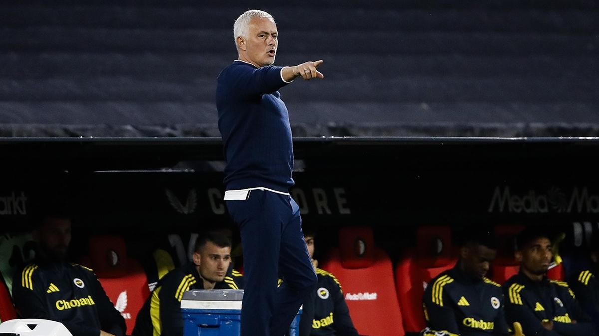 fenerbahe jose mourinho feyenoord fotoraflar resimleri