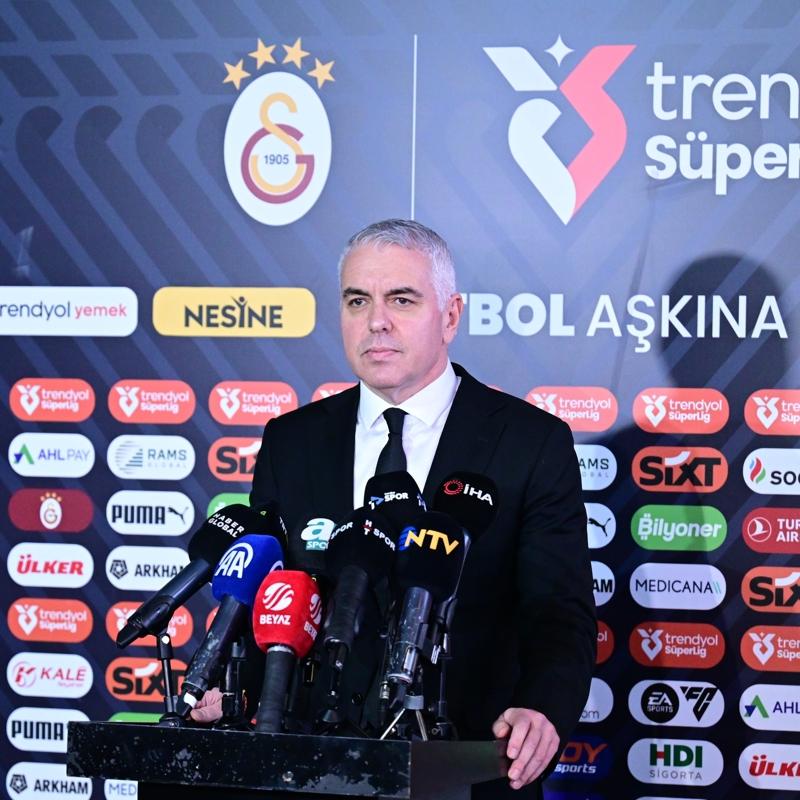 Galatasaray Kulb Genel Sekreteri Yazgan'dan Victor Osimhen aklamas