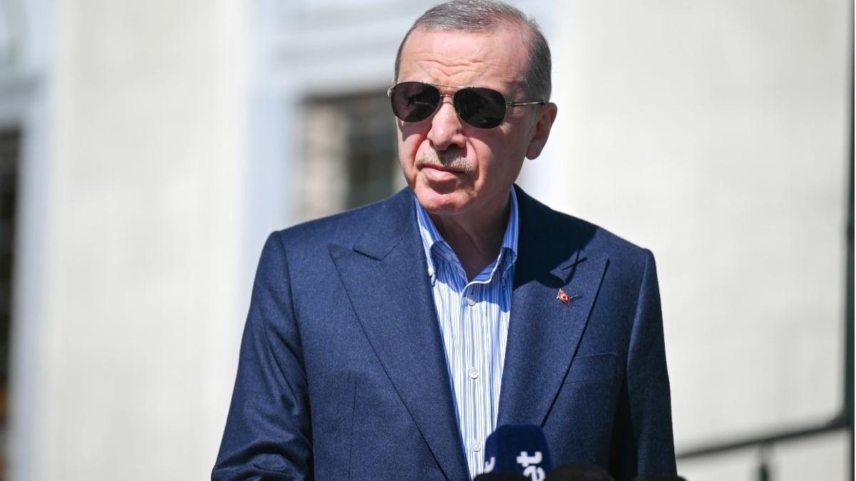 Erdoan Cumhurbakan Byk amlca Camii cuma namaz fotoraflar resimleri