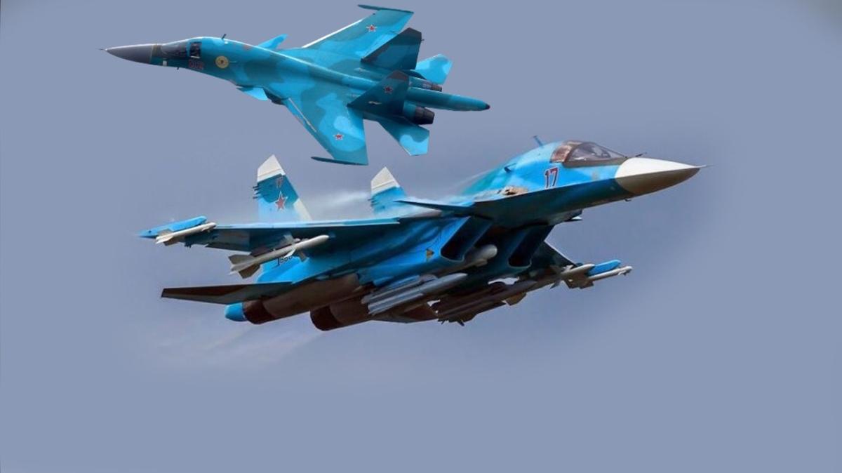 Su-34 sava ua savunma haberleri rusya fotoraflar resimleri