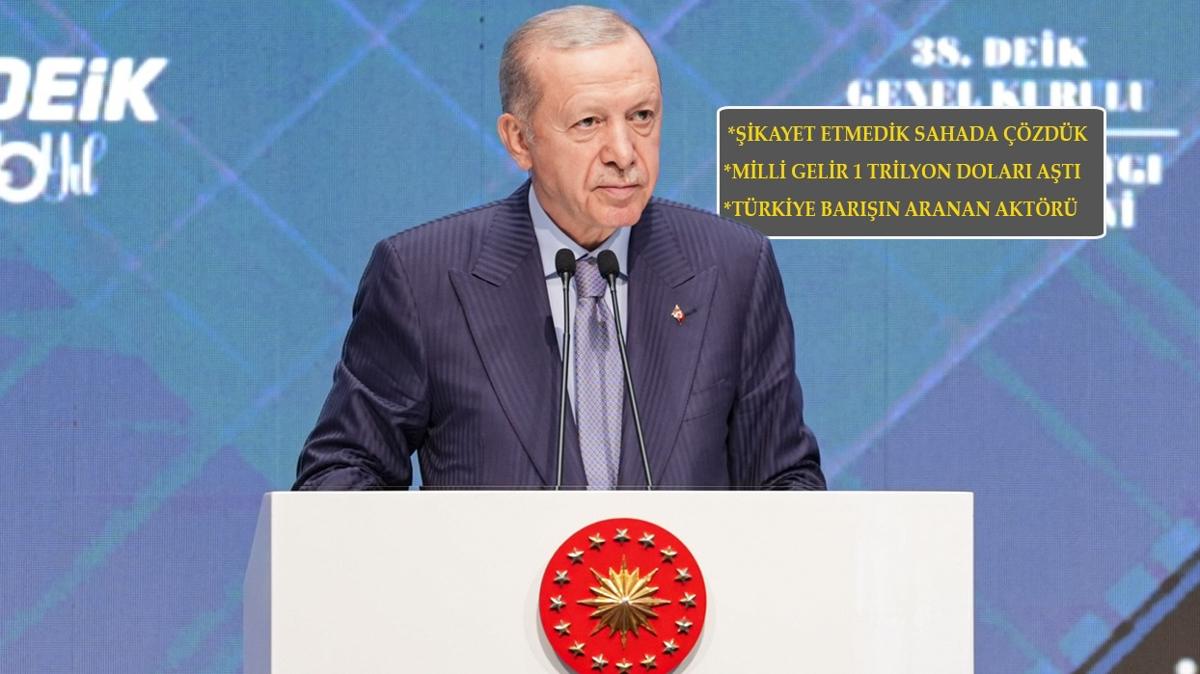 Bakan Erdoan DEK ekonomi ticaret fotoraflar resimleri