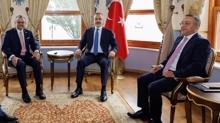 Bakan Fidan, ABD'li st dzey yetkili ile bir araya geldi