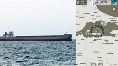 lm rotasnda geri manevra! Radar grntleri ortaya kt