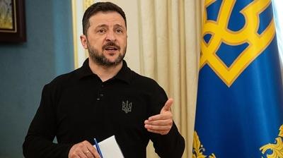 Zelenski: Rusya'nn Ukrayna'y blme amal bu ikinci giriimine izin vermeyeceiz