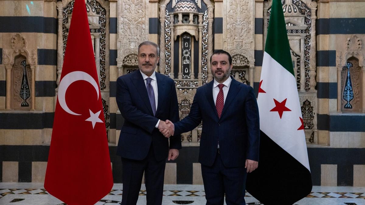 trkiye suriye am sdg terr rgt hakan fidan ahmed ara fotoraflar resimleri