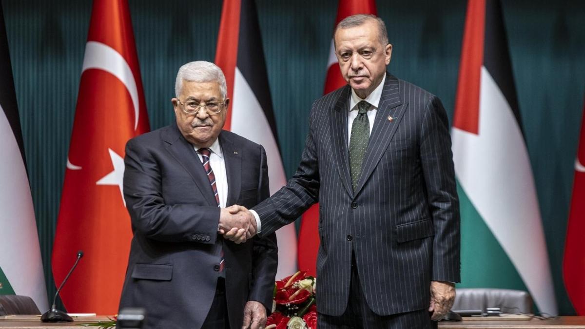 erdoan mahmud abbas gazze israil fotoraflar resimleri