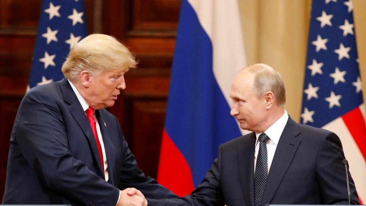 trump putin rusya-ukrayna fotoraflar resimleri