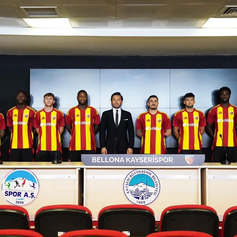 Kayserispor, yeni transferlerini tantt