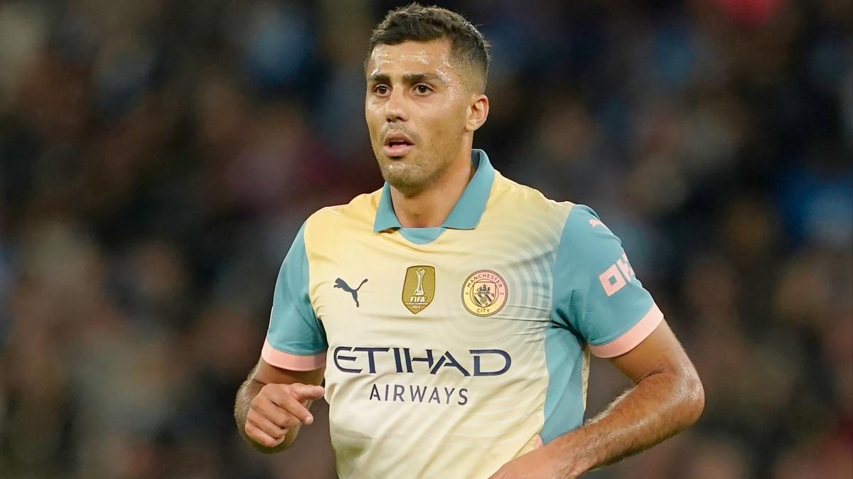 rodri manchester city premier lig fotoraflar resimleri