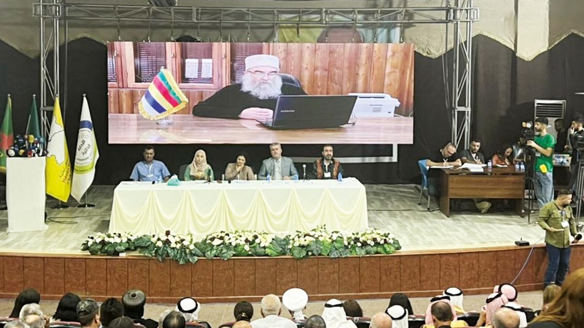 terr rgt pkk/ypg suriye sdg israil drziler konferans fotoraflar resimleri