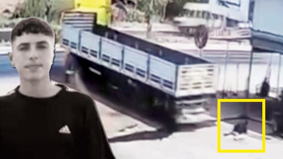 TIR para iin Emir'i ezdi! Cinayet gibi kaza