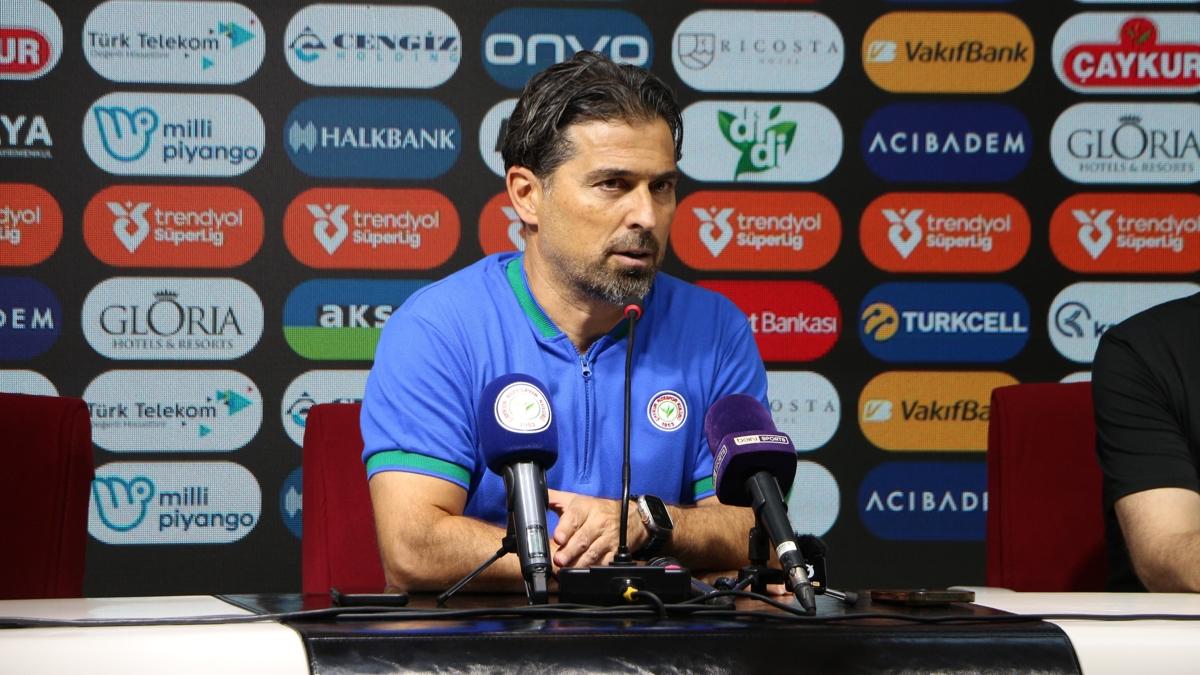 aykur Rizespor lhan Palut Sper Lig fotoraflar resimleri