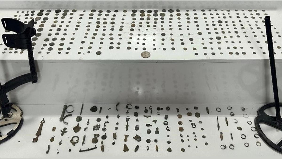 sparta tarihi eser operasyon fotoraflar resimleri