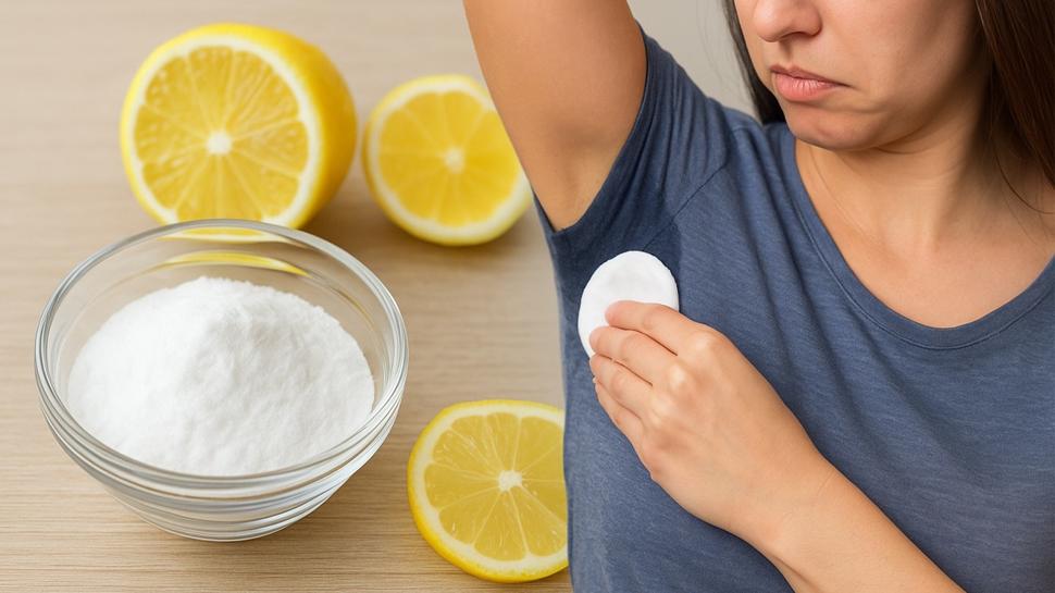 1 kaşık yetiyor! Koltuk altı ter kokusunu kökten çözüyor