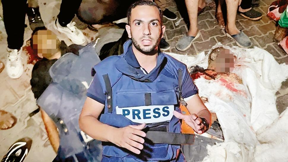 Gazze'de 6 gazeteci katledildi! Soykrmcdan alak saldr