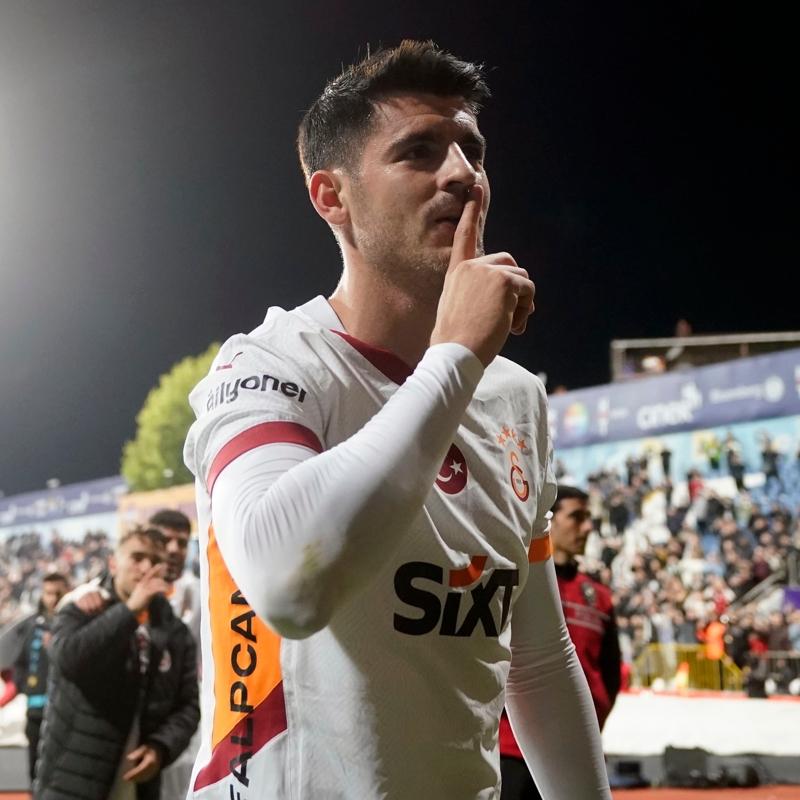 Morata gerilimi sosyal medyaya tand! Galatasaray takipten kt