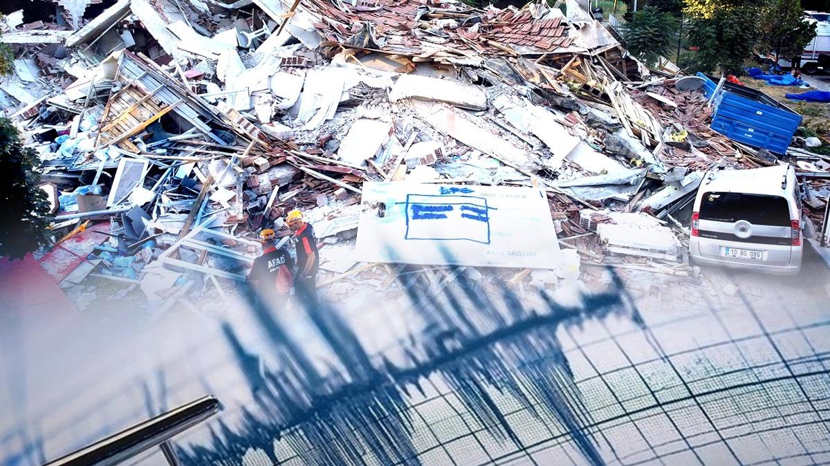 AFAD Balkesir Sndrg deprem artlar fotoraflar resimleri