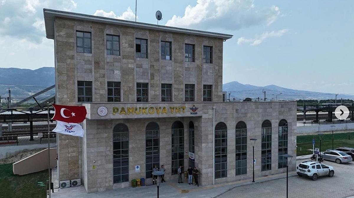 TCDD Tamaclk A Yksek Hzl Tren YHT stasyonu fotoraflar resimleri