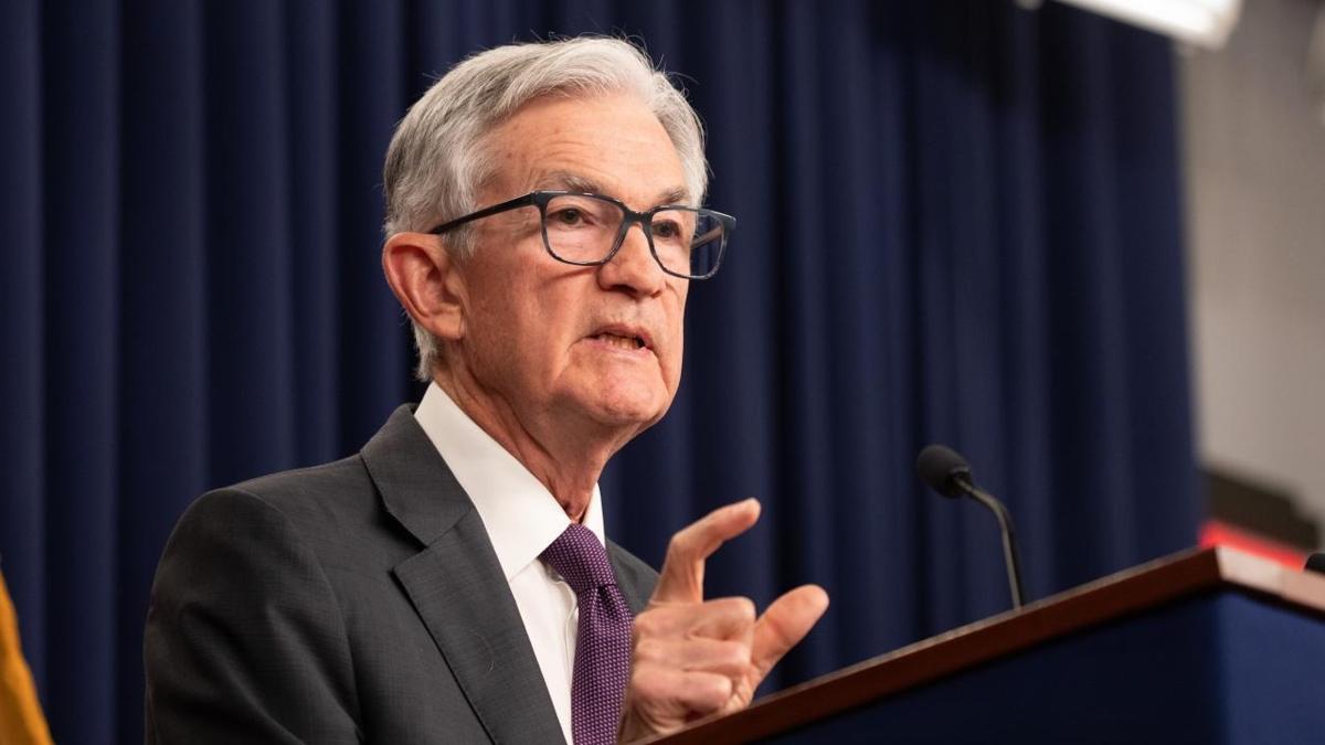 trump powell fed binas abd fotoraflar resimleri