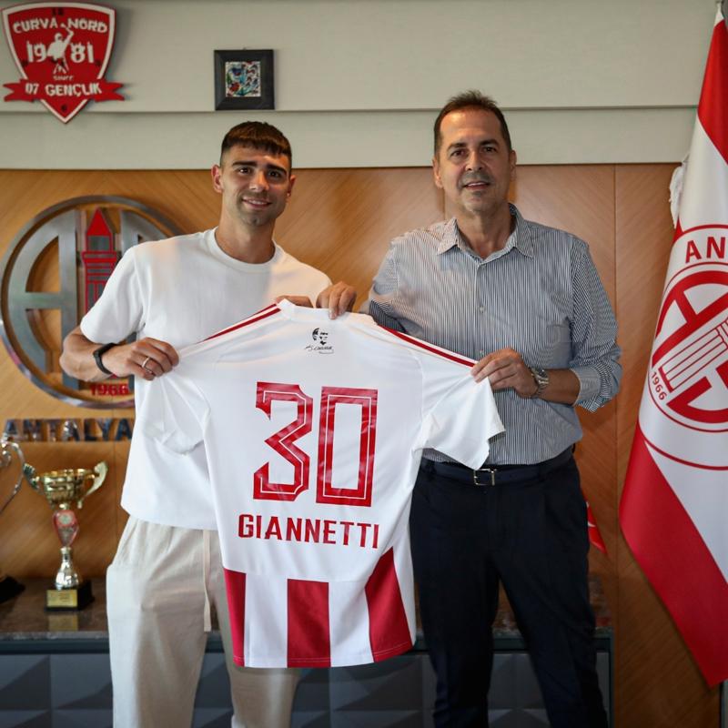 Antalyaspor'dan savunmaya takviye: Lautaro Giannetti