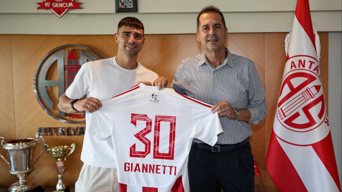 Antalyaspor Transfer Lautaro Giannetti fotoraflar resimleri