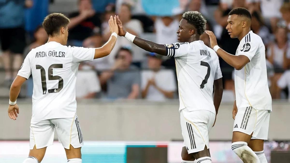 Real Madrid Arda Gler WSG Tirol fotoraflar resimleri