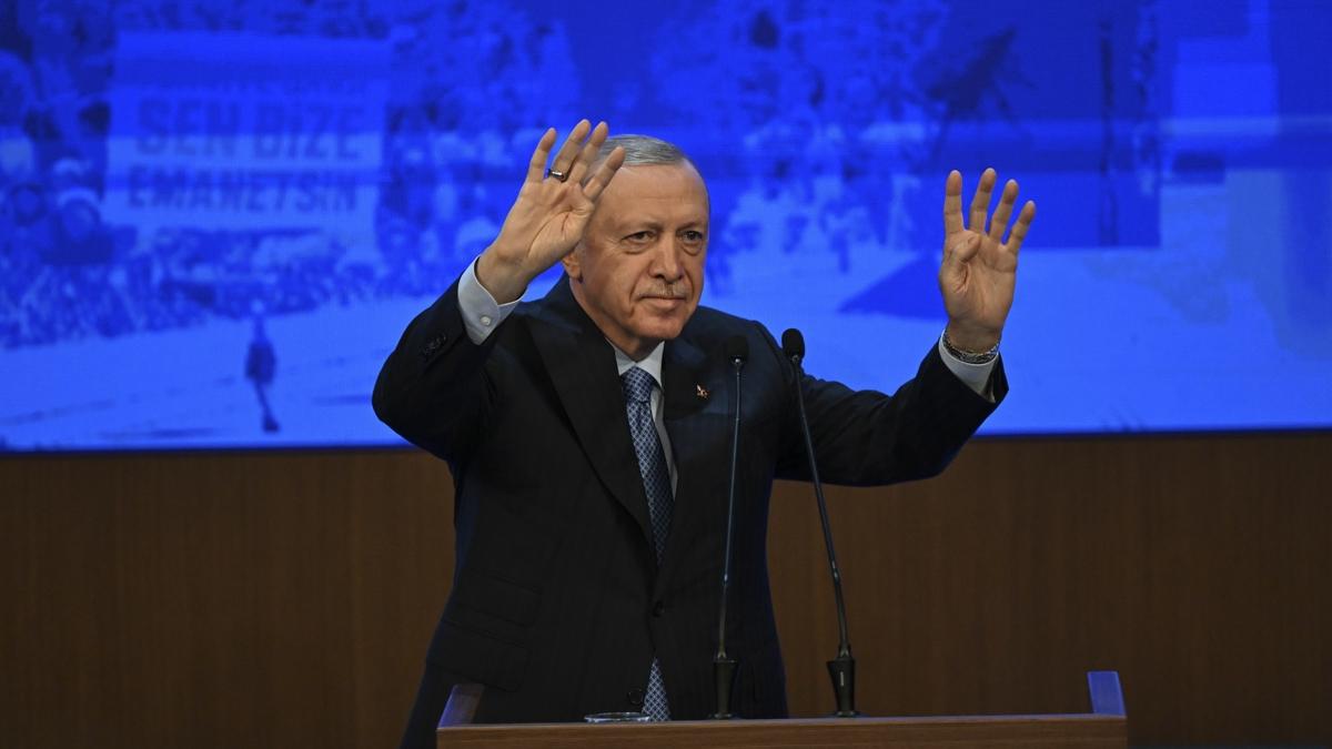 Bakan Erdoan AK Parti Milletin umudu fotoraflar resimleri