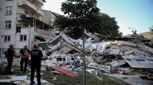 Balkesir'de depremin ardndan 1235 art meydana geldi