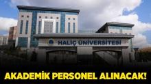 Hali niversitesi 23 Akademik Personel alacak!