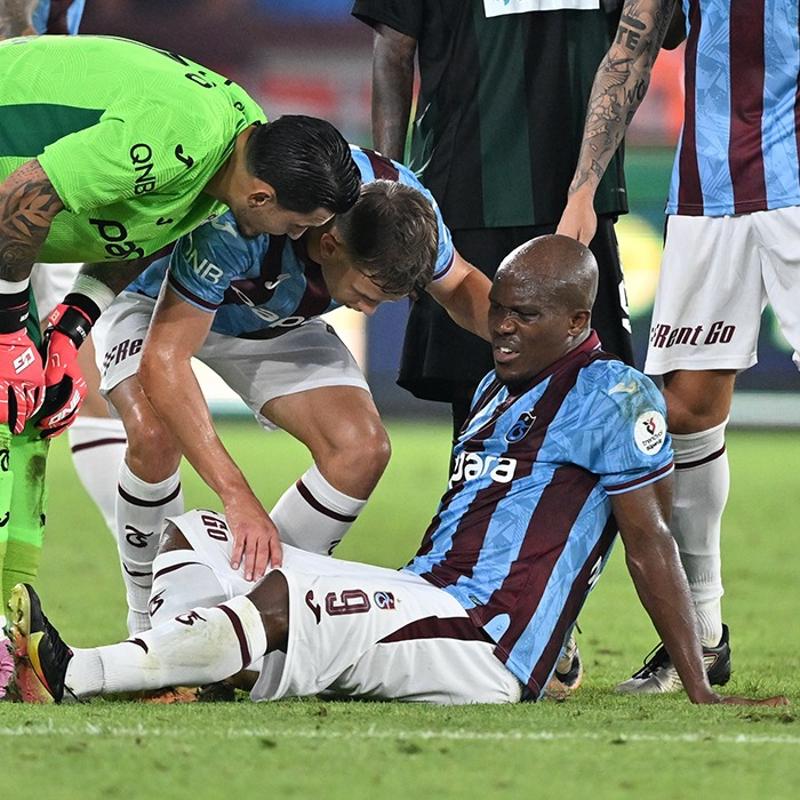 Trabzonspor'da ok sakatlk! Salk durumu belli oldu