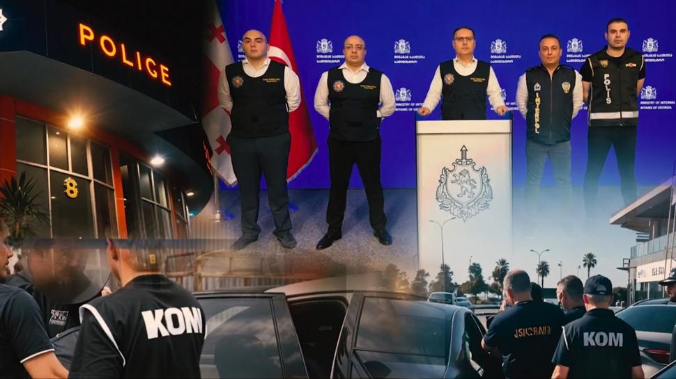 Grcistan polisi ile ortak operasyon! 14 sulu yakaland