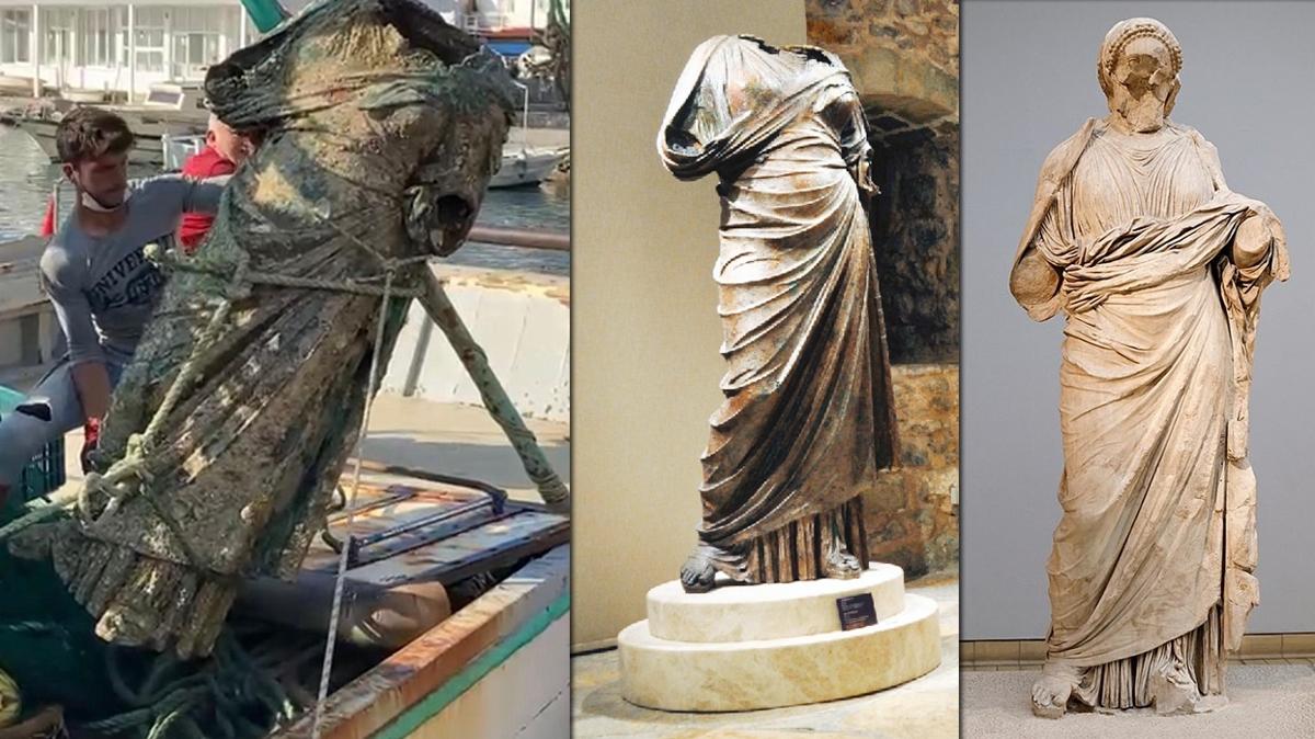 marmaris leyla bronz kadn heykeli british museum artemisia heykeli denizden gelen kadn marmaris mzesi engin varol fotoraflar resimleri