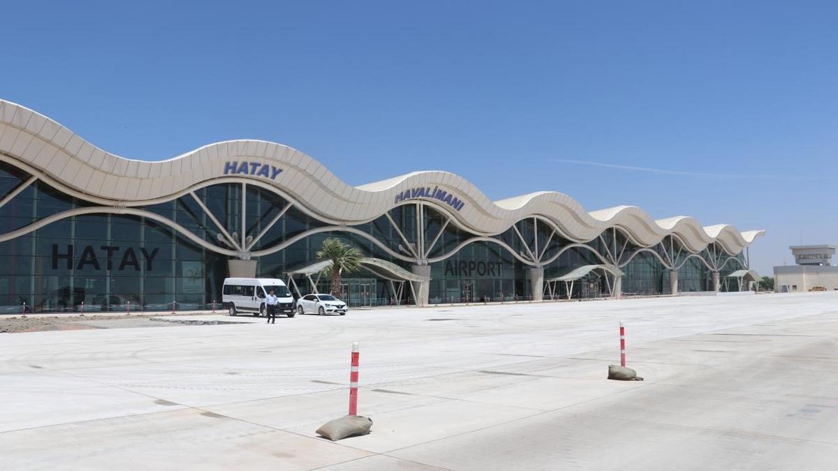 Hatay Havaliman Altyap almalar Uak Apronu fotoraflar resimleri