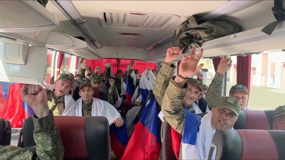 esir takas asker serbest brakld Rusya Ukrayna ilikileri fotoraflar resimleri