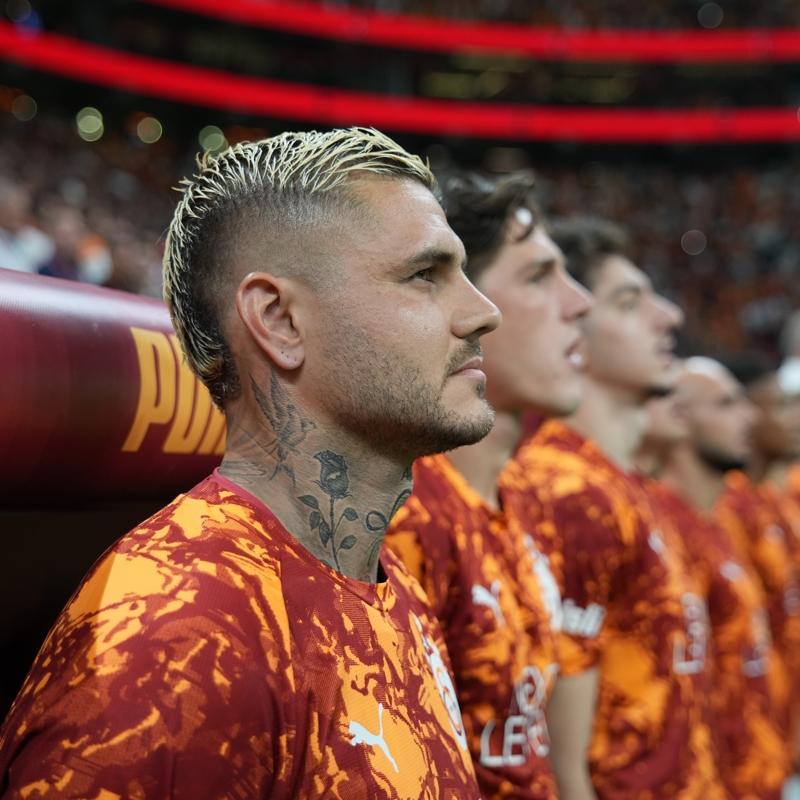 Galatasaray'da Mauro Icardi, 281 gn sonra kadroda