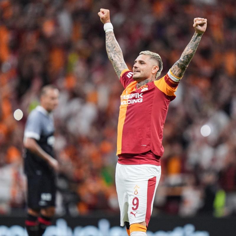 Galatasaray'n yldz Icardi, 300 gn sonra golle tant