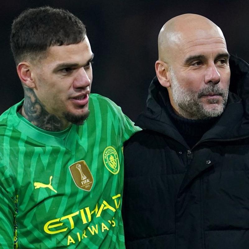 Pep Guardiola'dan Ederson aklamas