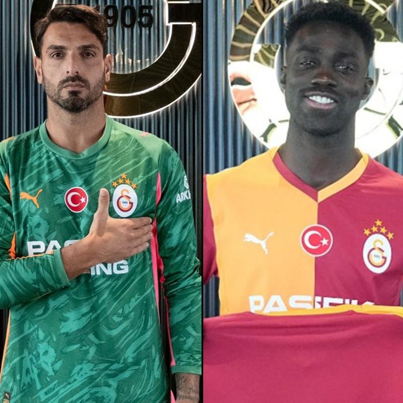 Resmi aklama geldi! Galatasaray'da iki imza birden