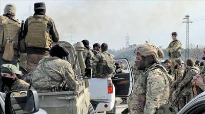 Devrik rejim gruplarndan Suriye ordusuna saldr! Bakanlktan sert mesaj!