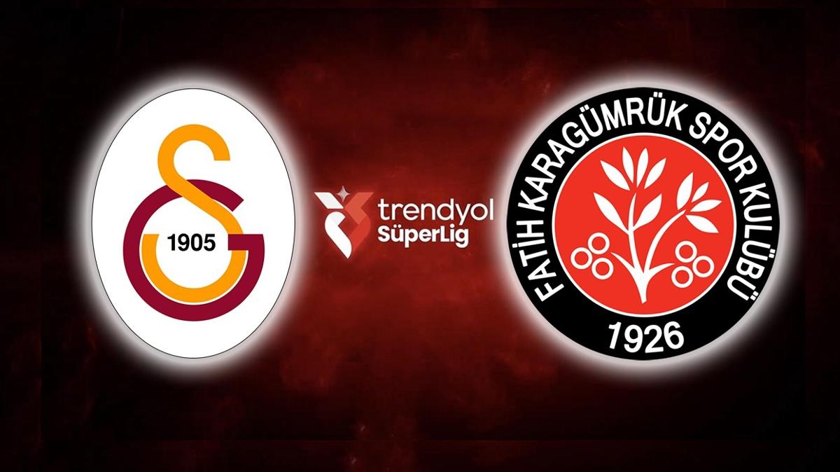 Galatasaray - Karagmrk ma saat kata Galatasaray - Karagmrk ma hangi kanalda Galatasaray Karagmrk Sper Lig fotoraflar resimleri